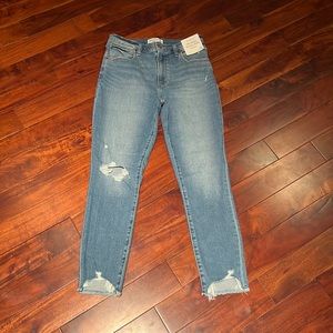 Abercrombie & Fitch high rise jeans